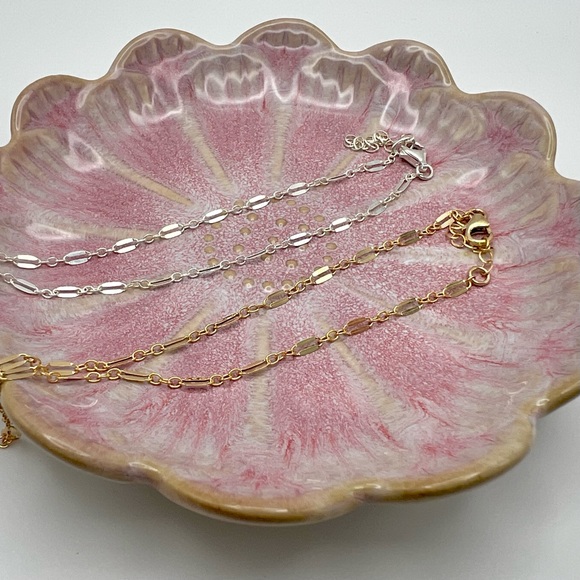 14k Gold Filled Chain Anklet - Picture 2 of 2